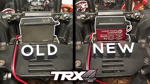 How To Replace A Traxxas TRX-4 Steering Servo