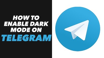 How to Enable Dark Mode on Telegram - Telegram App Dark Mode Enable Tutorial (QUICK)