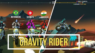 Gravity Rider Extreme balance space bike racing GAMEPLAY screenshot 5