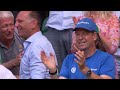 Amazing scenes as Karolina Muchova makes her first Wimbledon Final 🇨🇿 💜 | Match Point