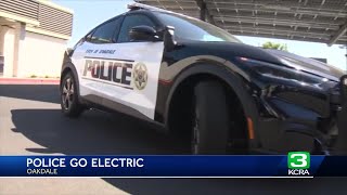 Oakdale Police Department goes electric with two brand new patrol vehicles