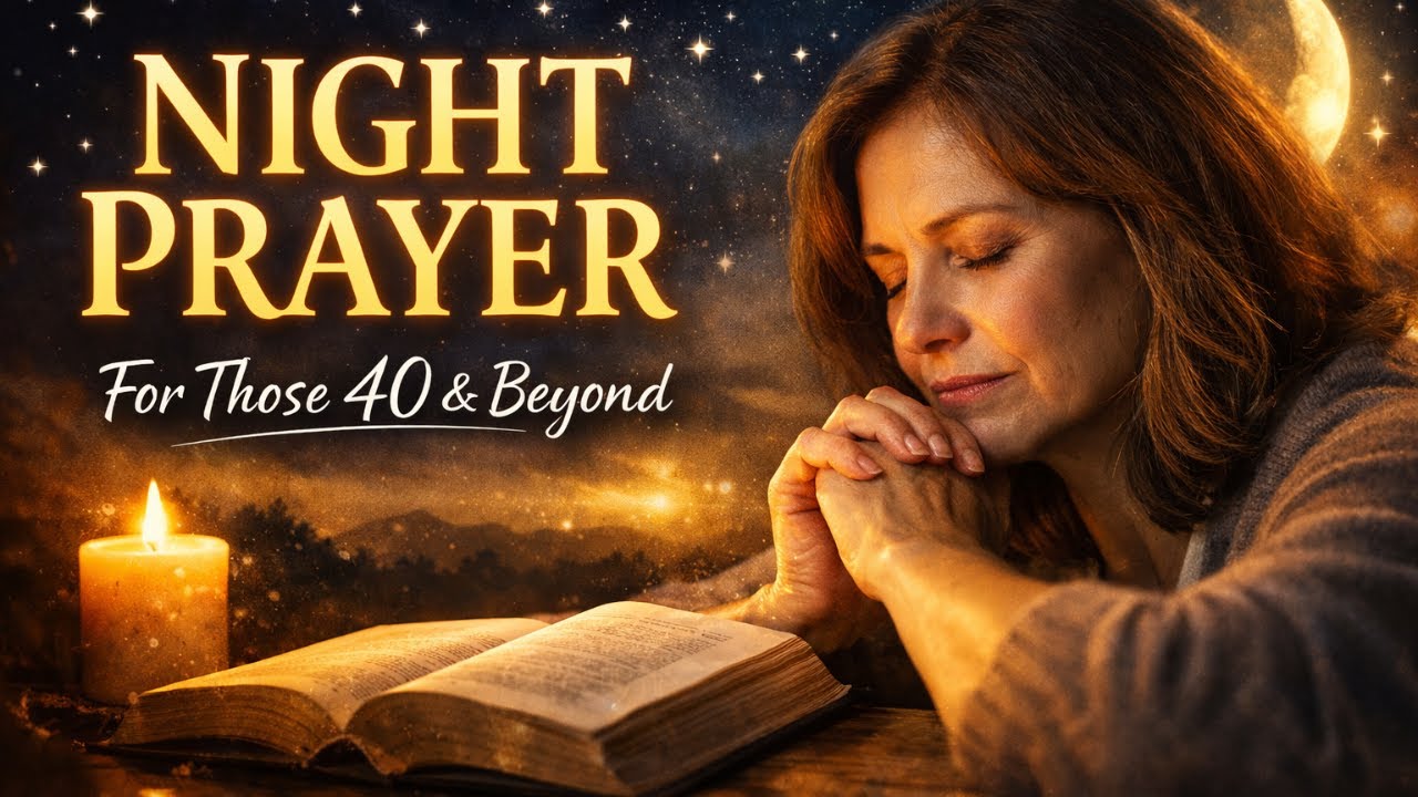 Night Prayer for Those 40 and Beyond  Let Go of Worry and Sleep in God’s Peace