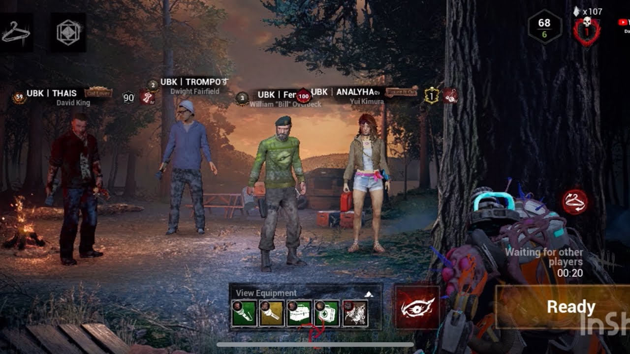 My Singularity Vs UBK Squad | Dead By Daylight Mobile - YouTube