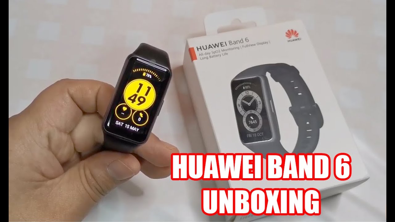 HUAWEI BAND 6 | UNBOXING EN ESPAÑOL - YouTube
