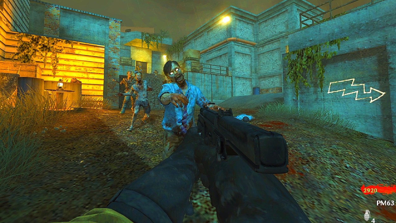 COD World at War Zombies:  Terminus full Gameplay (No Commentary - 4K 60FPS)