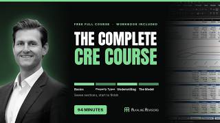How to Underwrite and Model Commercial Real Estate: Full Course