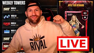 *NEW WEEKLY TOWERS & LIVE EVENTS* Collect your Free Packs & Ruby Live Morgan! | WWE2K24 MyFACTION