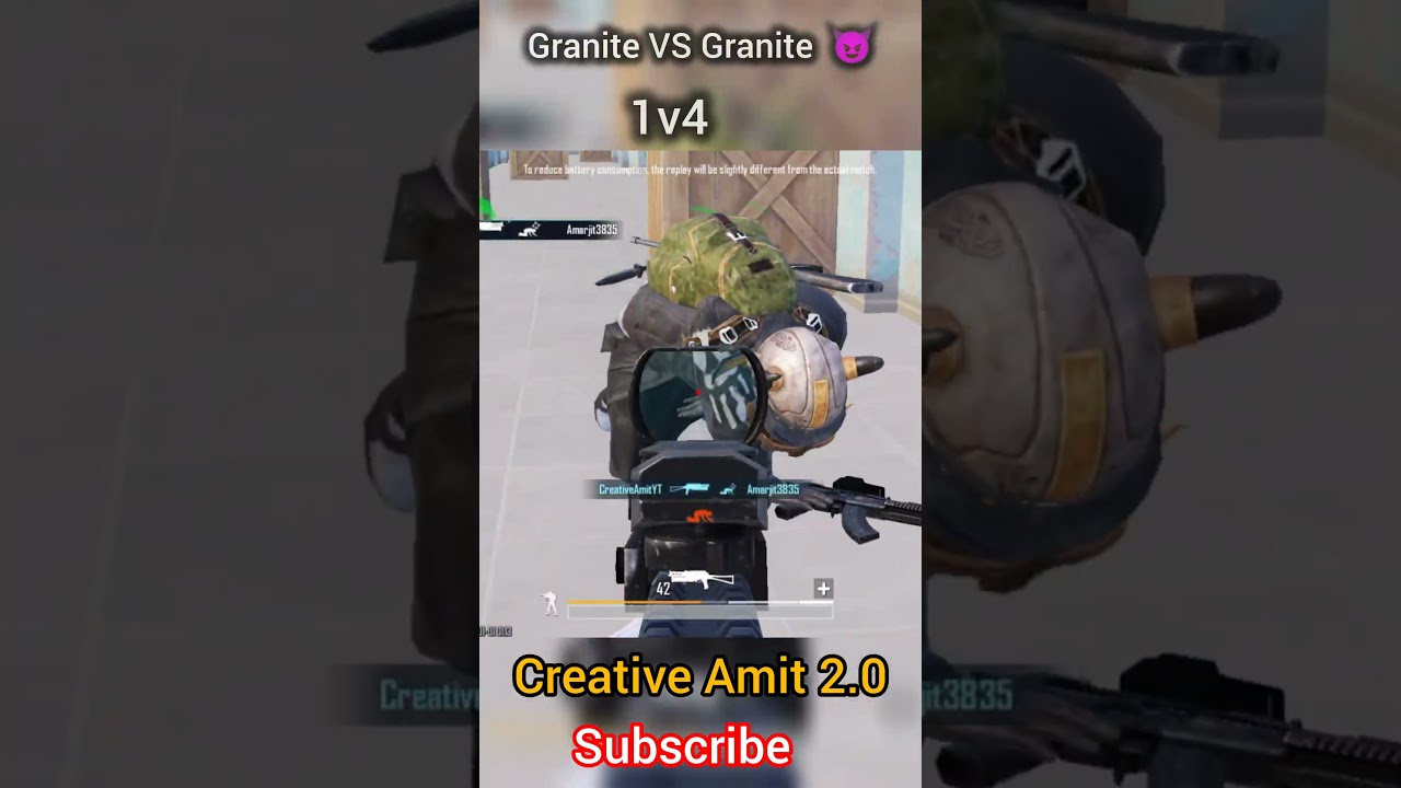 Granite VS Granite 😈 | Happy New year 2025 1v4 clutch 👀 foryou