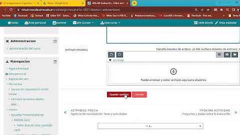 Cómo agregar un enlace de video a la entrega de tarea en Moodle