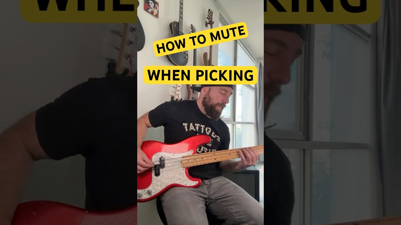 How to Mute When Picking 