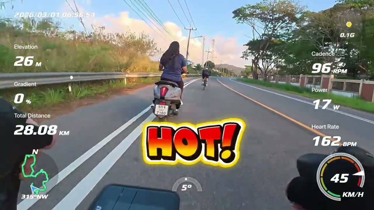 ปั่นเดี่ยวรอบอ่างบางพระ🚴🏻‍♂️