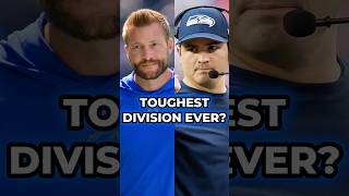 The 2025 NFC West Is The Toughest Division In NFL History! #nfl #rams #shorts