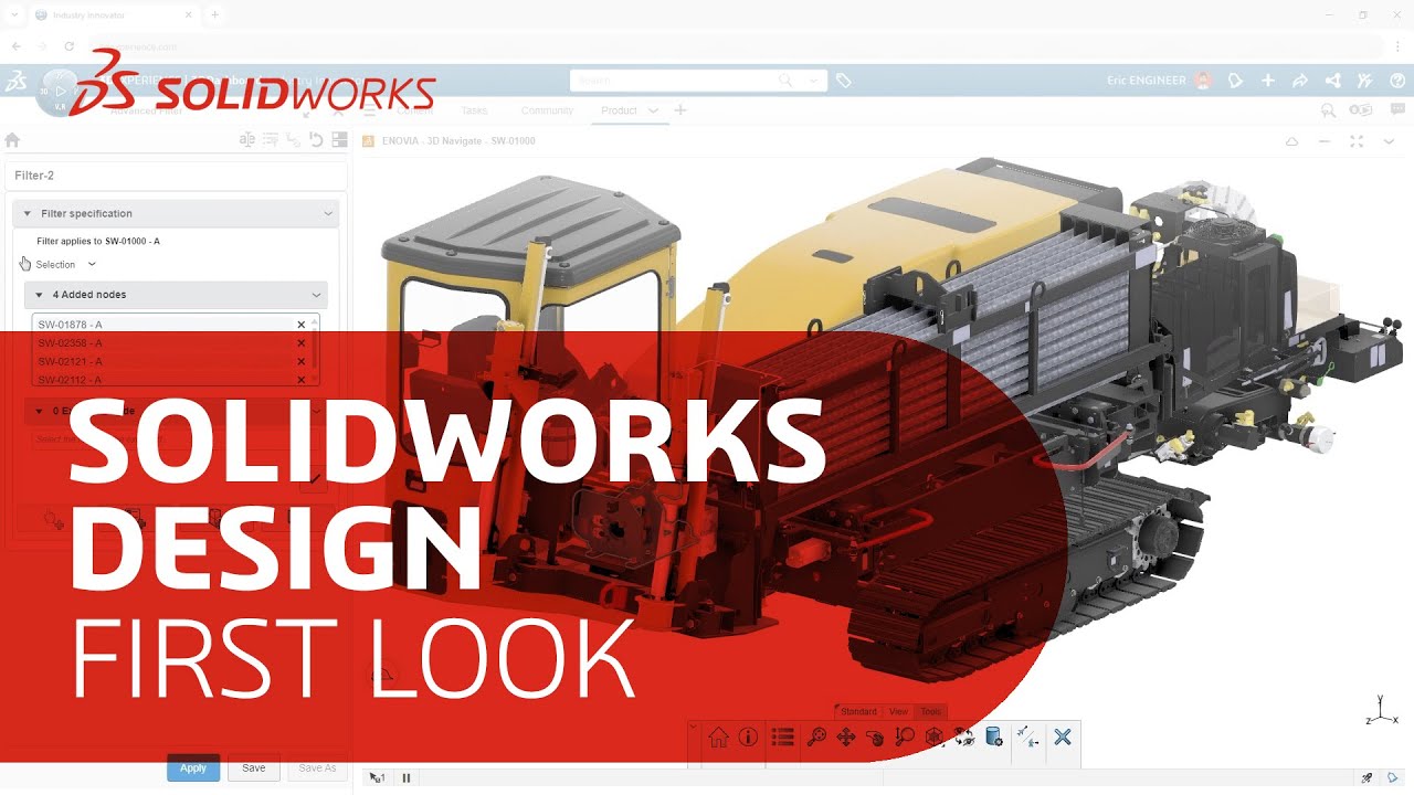 Designing Onsolid Works First Look - SOLIDWORKS Design - YouTube