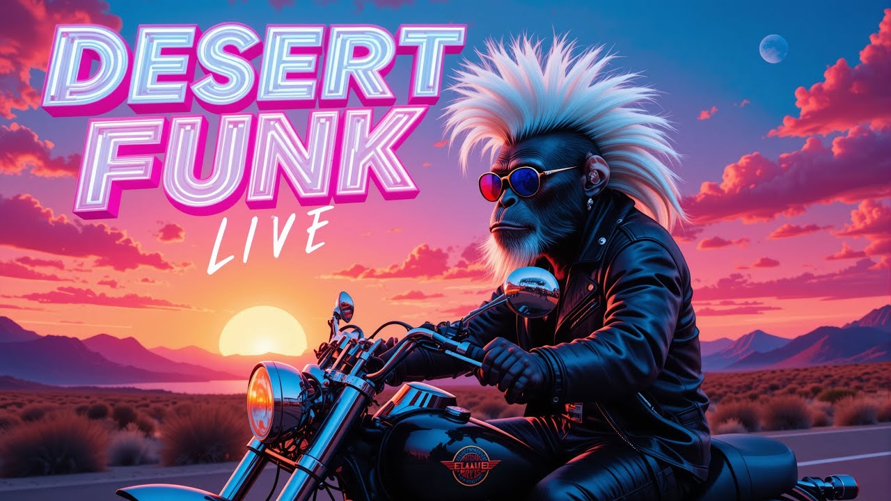 Desert Funk 🏜️ Retro Chill Funk Groove – 12H Live Stream for Study ...