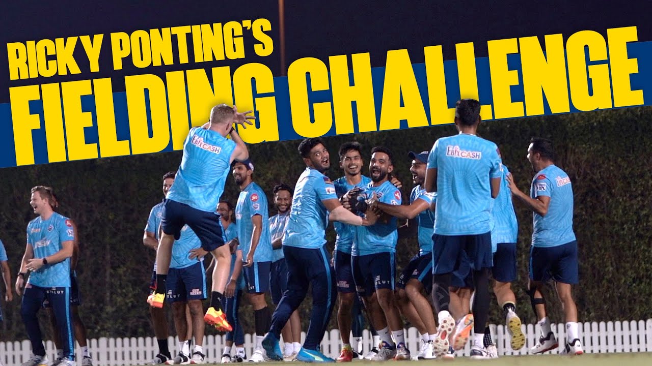 Ricky Ponting's Fielding Drill Challenge | IPL 2021