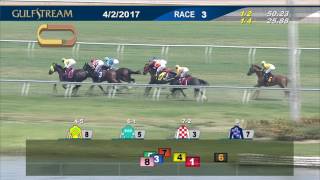 Gulfstream Park Race 3 | April 2, 2017