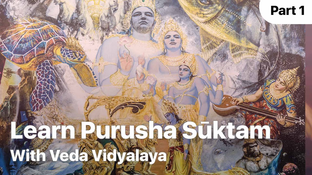 Learn Vedic Chanting | Purusha Suktam | Part 1