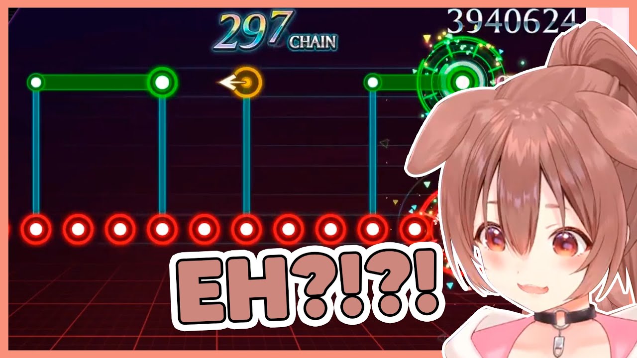 Korone only lasted 6 seconds after attempting the "Very Hard" stage【EngSub】