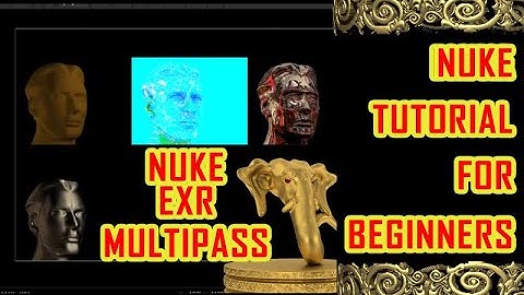 exr passes nuke| nuke exr multipass |nuke tutorial hindi