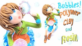 Polymer Clay And Resin- Tutorial- Diy