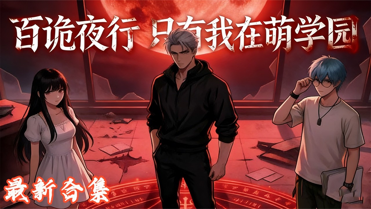 🔥《百诡夜行只有我在萌学园》第1~60集 | 游戏策划周凡猝死后遇《百诡夜行》降临，觉醒净化系统，驯服萌诡组队闯副本，惩恶扬善，活成诡异世界最强存在！#热血动画集