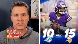 GMFB | Vikings Are a Playoff Team! – Brandt on Kyler Murray leading MIN to a 15-10 win over Dolphins