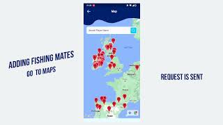 Fishcoin app - Adding Fishing Mates screenshot 1