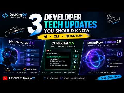 3 Developer Tools & Framework Updates You Should Know in 2026 | AI, CLI & Quantum