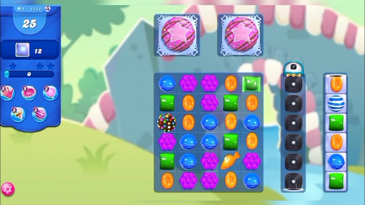 Candy Crush Saga Super Hard Level 1112 ⭐⭐⭐ YouTube