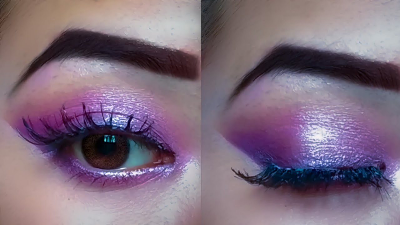 Purple Shimmer Eyeshadow Tutorial RITA SINHA YouTube