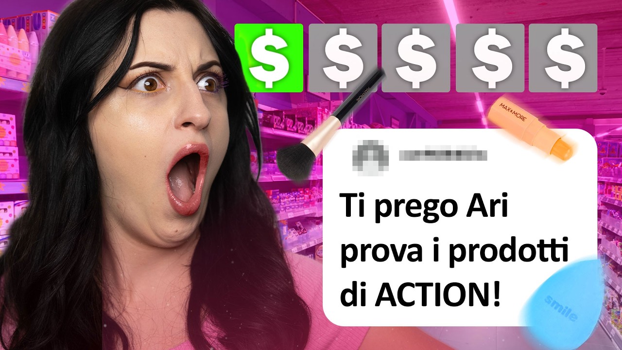 PROVO I TRUCCHI PIU ECONOMICI DEL MONDO - MAKEUP DA ACTION