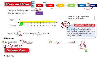 Go Math 4th grade Lesson 12.8 Units of Time