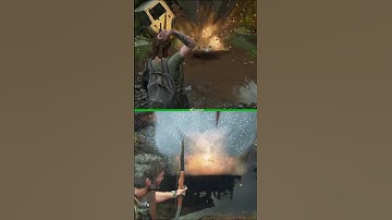 EXPLOSION IN WATER COMPARISON (TLOU2 VS TLOU)