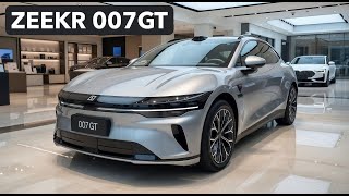 2026 Zeekr 007 GT against two strong rivals — the Tesla Model 3 and the Porsche Taycan Cross Turismo