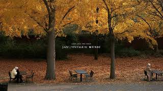 [playlist] an empty seat in the autumn park, time for a little rest | JazzVintage92 · Cozy Notes screenshot 4