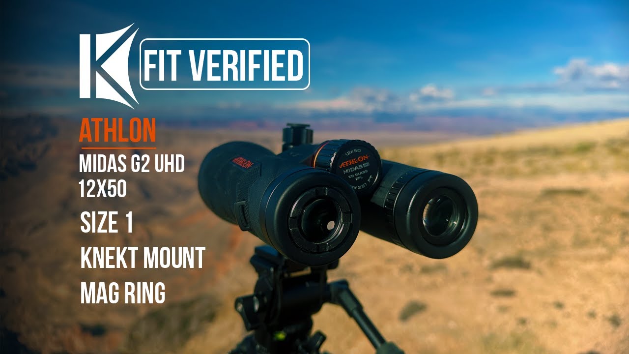 Athlon Midas G2 12x50 UHD  Fit Verified!
