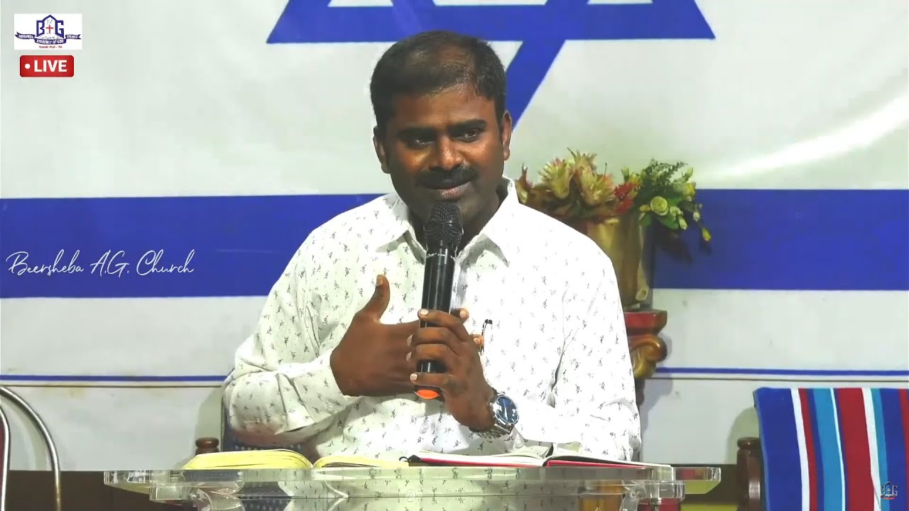 SUNDAY SECOND SERVICE LIVE 08.08.2021 Rev. G.K. Babu Garu