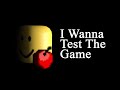 How to Beat I Wanna Test The Game + How to Skip Boss Fight