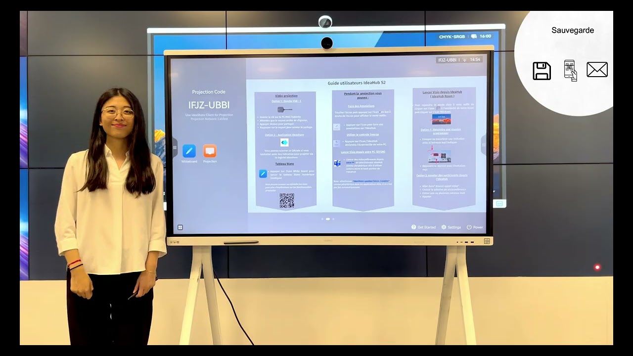 Démonstration IdeaHub S2