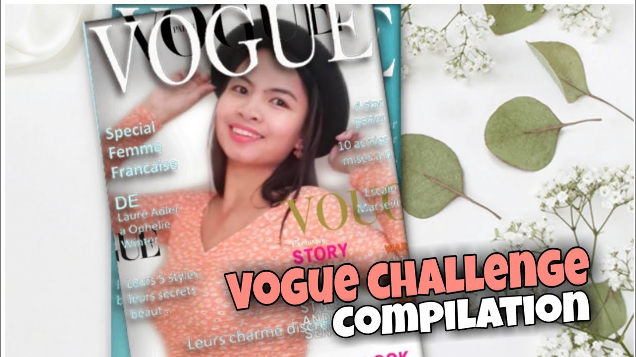 Vogue Challenge | Photoshoot At Home | Tiktok Compilation|Jenny Barry