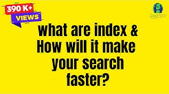 SQL Server training and interview question:-What is index and how does it make your search faster ?. - Durasi: 11.35. 