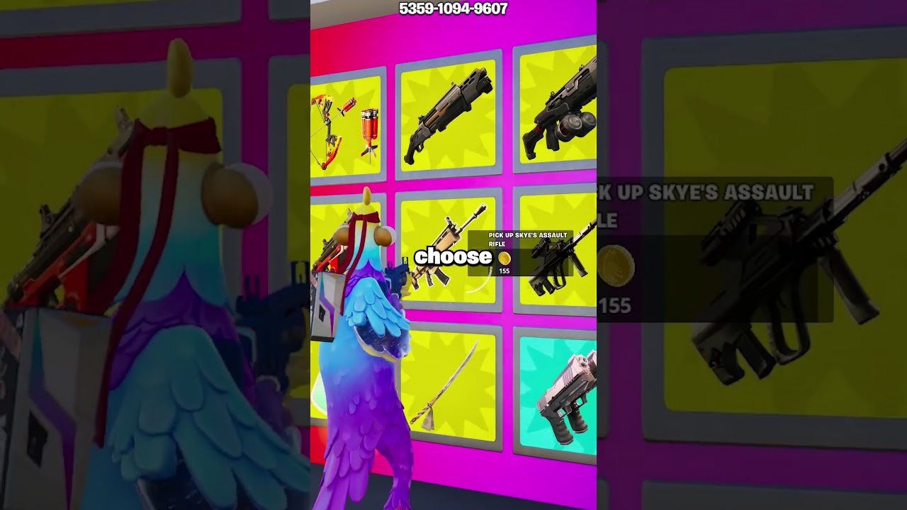 I added aimbot... map code: 5359-1094-9607