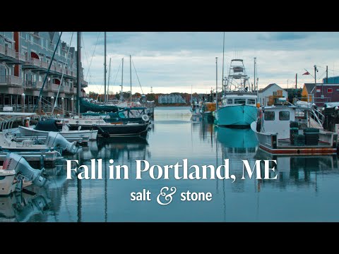 Exploring Portland Maine in Fall | Old Port, Harbor Views & Portland Head Light