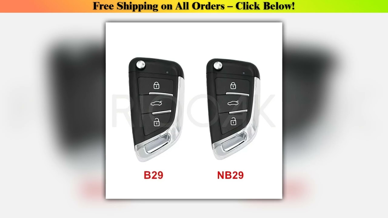 5pcs KEYDIY B29 NB29 KD900 KD900+ KD-X2 KD200 URG200 Key Programmer MINI Remote Control 3 Buttons