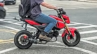 Spotted another Honda Grom, but this one is in LaGrange, Illinois.