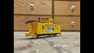 N Scale Ca-5 caboose Project
