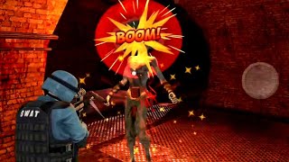 Real commando zombie siren Head Escape survival 3D part 1 screenshot 1