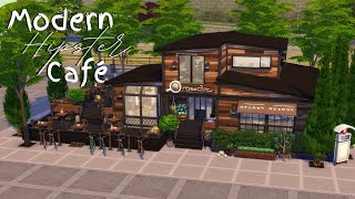 Modern Hipster Café ☕️ // The Sims 4: Speed Build