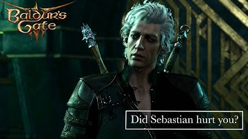 "Did Sebastian hurt you?" RARE Astarion dialog | Baldur
