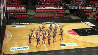 Championnat Deurope Pompom 2014 Ostende - Espagne